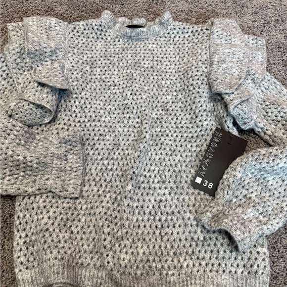 broadway 35 Sweaters - Anthropologie Broadway 38 Gray sweater Nwt